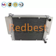 Aluminum Radiator For Mazda RX-7 RX-4 RX-3 RX-2 Base Coupe 2-Door 71-95 1.1-1.3L (For: 1973 Mazda RX-3)