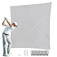 VEVOR 10x15ft Golf Practice Net Indoor Hitting Net for Baseball Hockey Soccer