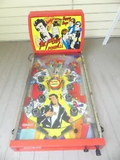 1977 Coleco Fonz Happy Days Toy Pinball Machine for parts or repair