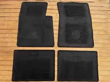 for Plymouth arrow floor mats rubber black set of4 1976-80