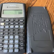 Texas Instruments BA II 2 Plus Calculator - With Cover - Business/Finance