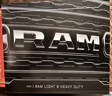 2022 RAM LIGHT & HEAVY DUTY Trucks Original Sales Brochure Mopar