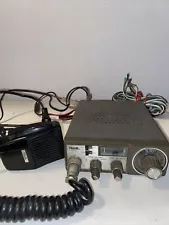 Tram D12 CB Radio Transceiver With Microphone Vintage see notes