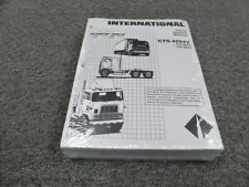 1981 International CO-9670 CO-5870 Cab-Over Truck Shop Service Repair Manual New