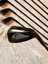 Titleist T200 Black Iron set of 8 4-P 48 DG105 ONYX BLACK flex S Limited To 500