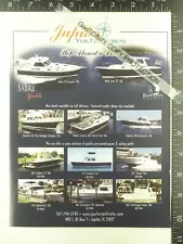 2006 AD for Jupiter Sales Sabre 42 Express Back Cove 29 26 38 motor yacht boat