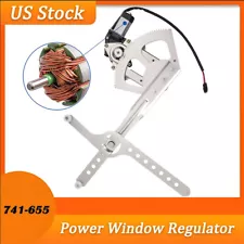 Front Driver &Motor Power Window Regulator for 1995-2000 Chevy Tahoe / GMC C3500 (For: Chevrolet Tahoe)