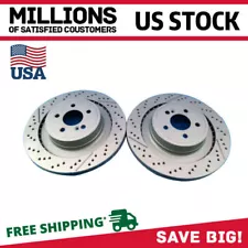 For Mercedes Benz E63 Amgs C63 Cls63 Amg Rear Brake Rotors US Hot Sales