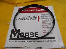 NEW BAND SAW BLADE 13' 10" x 1/2" x .025" x 6tpi CARBON STEEL FLEXBACK MORSE USA