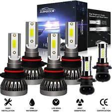 For 2008-2005 Toyota Corolla LED Headlight Bulbs Kit High/low Beam + Fog Light (For: 2008 Toyota Corolla)