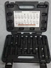 MADDOX Locking Lug Nut Master Key Set 16 Piece MOD# MC161