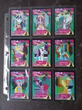 My Little Pony Royal Wedding Complete 9 Card Puzzle Trading Card Set Holo NM