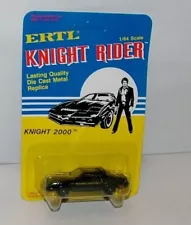 % 1982 ERTL DIECAST KNIGHT RIDER CAR MINT ON THE CAR