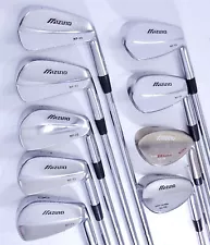 Mizuno MP-33 iron set 4-PW plus 56 and 60 wedges Stiff forged blades