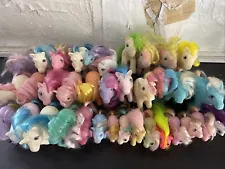 My Little Pony Vintage G1 Ponies BAIT / POOR CONDITION - for OOAK - 36 Ponies