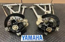 01-05 Yamaha Raptor 660 Front Suspension A ARMS Left Right Set COMPLETE FA1