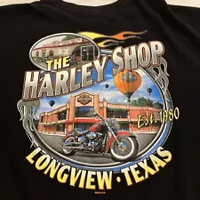 Harley-Davidson Men’s 2013 The Harley Shop Longview Texas Graphic T-Shirt 3XL