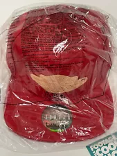 NIKE AIR JORDAN II 2 RETRO JUST DON C WINGS LEATHER STRAPBACK HAT RED BEACH TAN