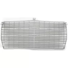 Grille Insert For 77-85 Mercedes Benz 300D 77-83 240D Inner Silver Plastic (For: 1982 Mercedes-Benz 300TD)