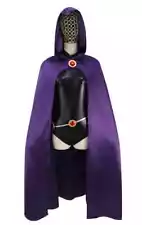 Raven Teen Titan Adult Full Costume for Halloween, Cosplay and more