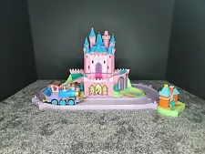 VTGPolly Pocket Disney World Magic Kingdom Castle Musical Playset Incomplete