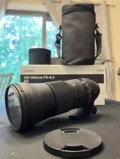 Sigma 150-600mm F/5-6.3 DG OS HSM Contemporary for Canon EF