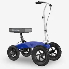 KneeRover® All Terrain Fusion Patented Knee Scooter with 4 Wheel Steering