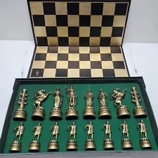 Classic Games Collectors' Series Chess Set w/ Matching Board Ancient Rome