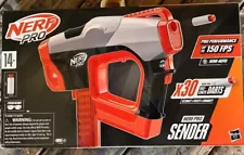 ð¥ Nerf Pro SENDER Blaster Gun, NEW, Sealed, Motorized Semi Auto, 150 FPS!