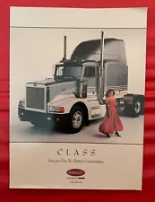 c1988 Peterbilt "CLASS" - Original Truck Dealer Sales Brochure