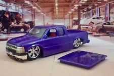 Slammed Chevrolet Silverado Extended Cab Pick-up 1/64 Scale Limited Edition G