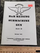 H & R Reising Submachine Gun Model 50 NOS Reprint