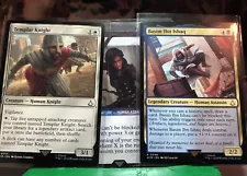 MTG ACR 3 Card Mixed Lot | Templar Knight | Basin Ibn Ishaq | Lydia Frye Showcas