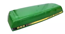 John Deere 430 855 955 Tractor Hood with New 855 Decals and Heat Shield