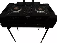 Numark NS7 mkiii with CUSTOM Folding Legs Case & Dual Screen & Laptop Bracket