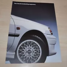 1993 Toyota Starlet Zubehor Accessories Brochure Prospekt DE