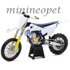 NEW RAY 58153 2019 HUSQVARNA FC 450 DIRT BIKE MOTORCYCLE 1/12 WHITE