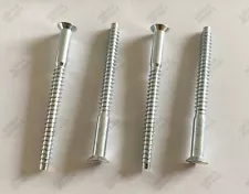 Ikea Expedit screws, Part # 104323 / 104325, chrome (4 pack) - NEW USA shipped