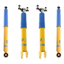 Bilstein 4600 Front & Rear Gas Shocks for 11-23 Silverado Sierra 2500 3500 HD