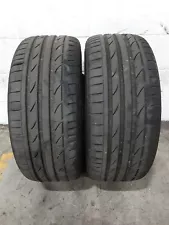 2x P245/40R19 Bridgestone Potenza S-04 Pole Position 8/32 Used Tires