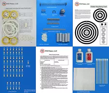 1976 Bally Captain Fantastic Pinball Deluxe Tune-up Kit - aka Capt. Fantastic
