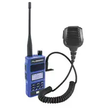 Bundle - Rugged R1 Business Band Handheld Radio with Hand Mic Walkie Talkie