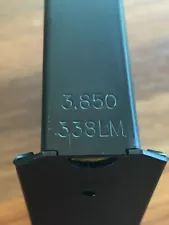 AICS 5 Rd Magazine 338LM Lapua Magnum 3.850 CIP Long Action Savage MDT