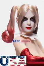 1/6 Harley Female Joker Head Sculpt For 12" PHICEN TBL Hot Toys JIAOU Figure