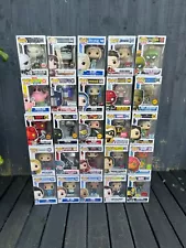 FUNKO POP COLLECTION FOR SALE INDIVIDUALLY PRICED SOME RARE ONES UP FOR GRABS