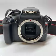 Canon EOS Rebel T3 12.2MP Digital SLR DSLR Camera 5299 Shutter Count