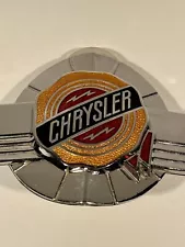 Original Vintage 1950 CHRYSLER HOOD ORNAMENT EMBLEM WINDSOR IMPERIAL NO RESERVE!