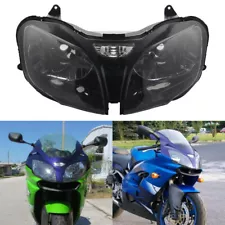 Headlight Headlamp For Kawasaki ZX6R 2000 2001 2002 ZZR600 2000-2008 Head Lights (For: 2001 Kawasaki)