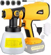 Paint Sprayer for Dewalt 20V MAX Battery HVLP Spray Paint Gun 200W Cordless Tool