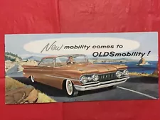 1959 OLDSMOBILE "DYNAMIC 88 & SUPER 88" Car Dealer Sales Brochure